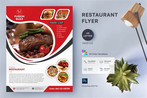 Flyers Templates Food