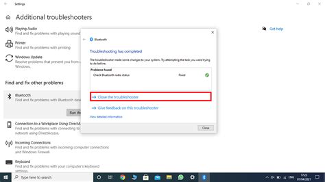 How to find and fix problems with Bluetooth devices using troubleshooter on Windows 10