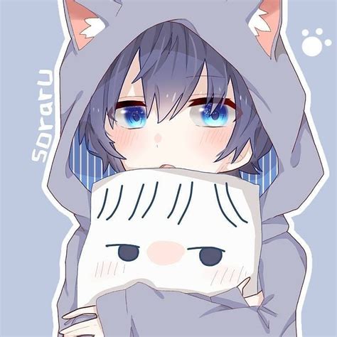 Pin by Yoshida Rika on Soraru | Cute anime chibi, Wolf boy anime, Anime neko