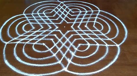 Diwali/Deepavali Special Kolam. A Traditional Kolam. - YouTube