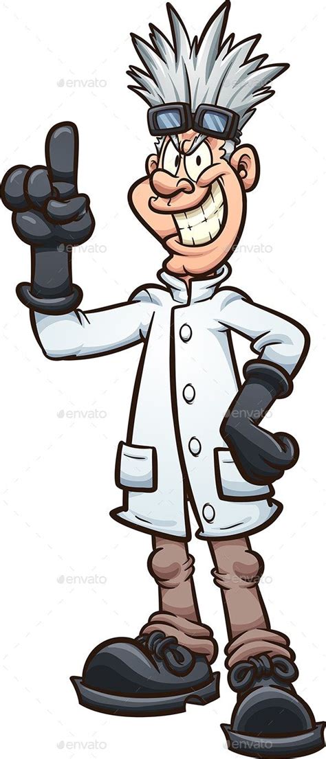 Evil Scientist | Vector illustration, Illustration, Evil