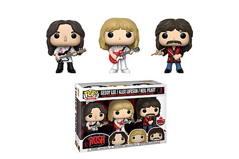 Rush Immortalized as Limited-Edition Funko Pop! Figures