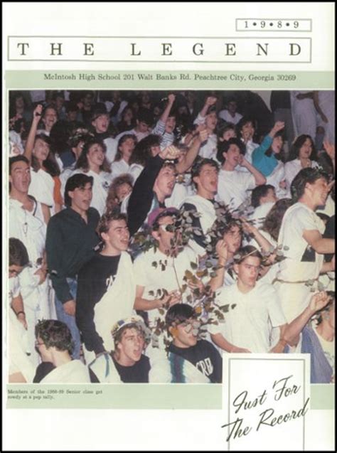 Explore 1989 McIntosh High School Yearbook, Peachtree City GA - Classmates