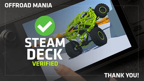 STEAM DECK COMPATIBILITY VERIFIED news - Offroad Mania - Indie DB