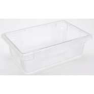 HUBERT® 3 1/2 gal Clear Plastic Half Size Food Storage Box - 18"L x 12 ...