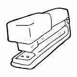 Stapler Clipartmag Drawing Sketch Coloring Page sketch template