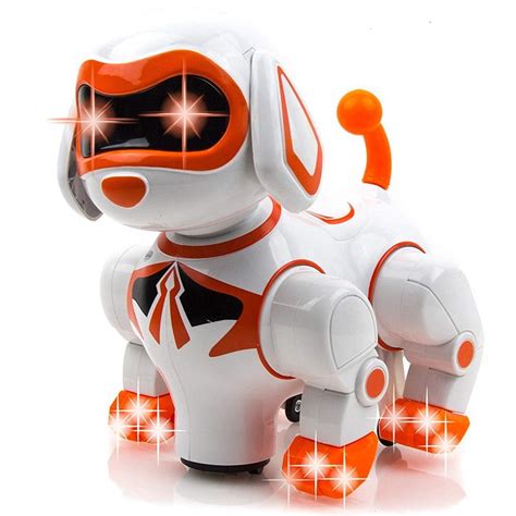 Toysery Interactive Robot Dog Kids Toy - Children's Pet Robot Puppy Toy ...