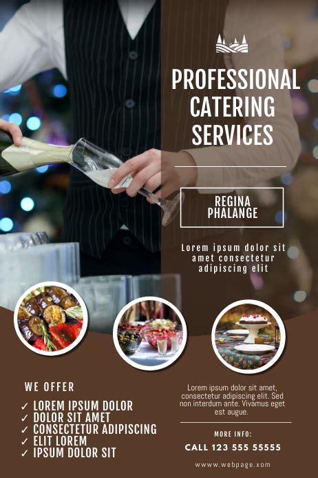 Catering Service Flyer Template | PosterMyWall