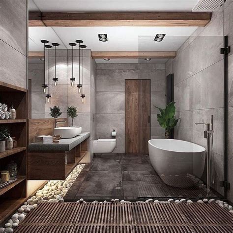 34 Popular Contemporary Bathroom Design Ideas - PIMPHOMEE