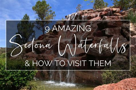 9 Amazing Sedona Waterfalls and How to Visit Them in 2024