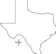 Texas Louisiana Map Outline | Paul Smith