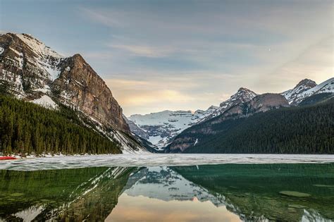 Lake Louise Sunset Photograph by M C Hood - Fine Art America