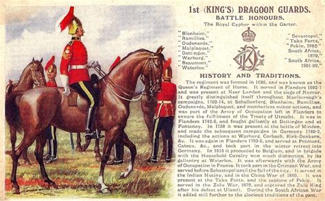 Army Service Numbers 1881-1918: 1st (King’s) Dragoon Guards