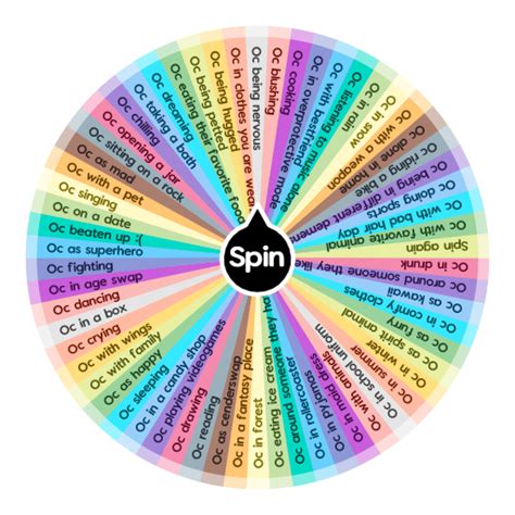 Oc challenge | Spin The Wheel App