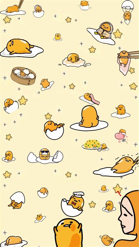 Background Gudetama Wallpaper Discover more Cartoon, Character, Cute, Gudetama, Japanese ...