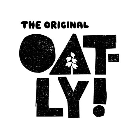 Oatly logo black transparent PNG - StickPNG