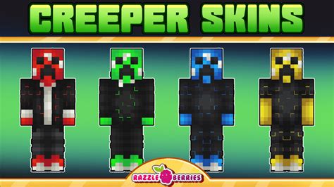 Creeper Skins by Razzleberries (Minecraft Skin Pack) - Minecraft ...