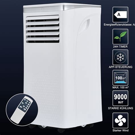 Mobile Air Conditioner 9,000 BTU/h with Dehumidification