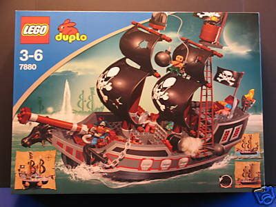 DUPLO PIRATE SHIP / LEGO / SET 7880 NEW / SEALED w figs | #75667772