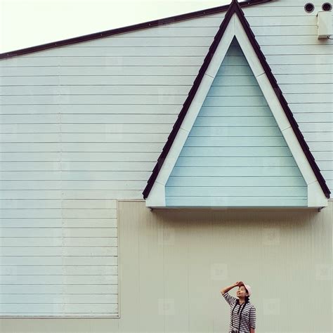 Triangle roof house stock photo (157013) - YouWorkForThem