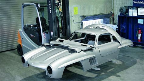 Watch Mercedes-Benz Destroy An Illegal 300SL Replica