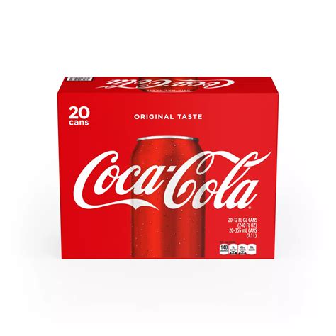 Coca-Cola Classic Coke 12 oz Cans - Shop Soda at H-E-B