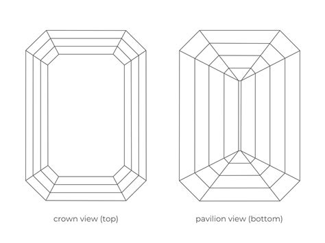 Emerald Cut vs Princess Cut Diamonds | Diamond Buzz