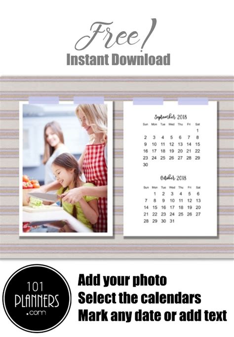 Free Photo Calendar Creator | Create Online & Print at Home