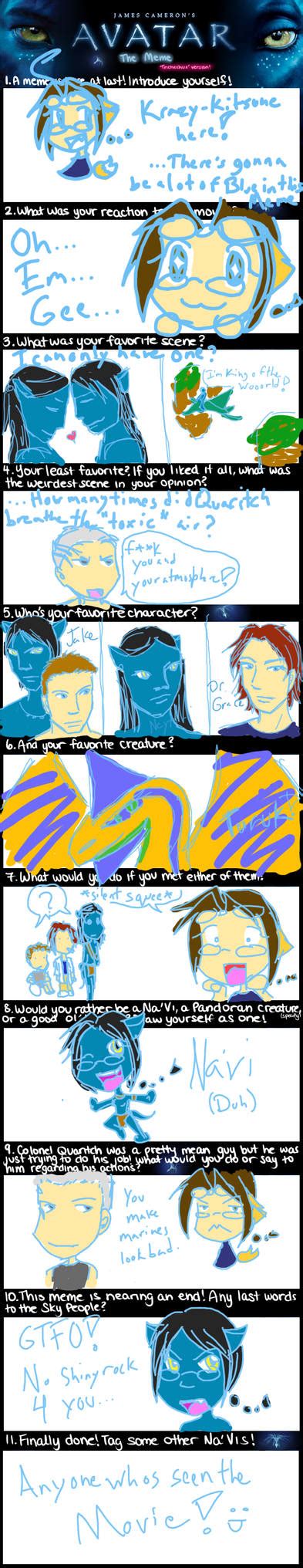 Avatar Movie Meme by krazy-kitsune on DeviantArt