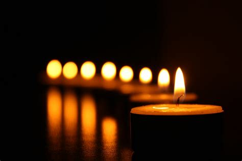 Lighted Candle Lot · Free Stock Photo