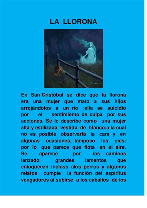 La Leyenda De La Llorona Para Niños Corta - Niños Relacionados