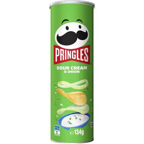 Calories in Pringles Sour Cream And Onion Chips calcount