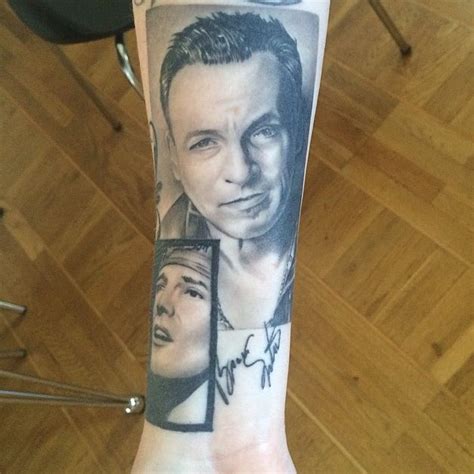 Bruce Springsteen, tattoo Bruce Springsteen, Portrait Tattoo, Boss ...