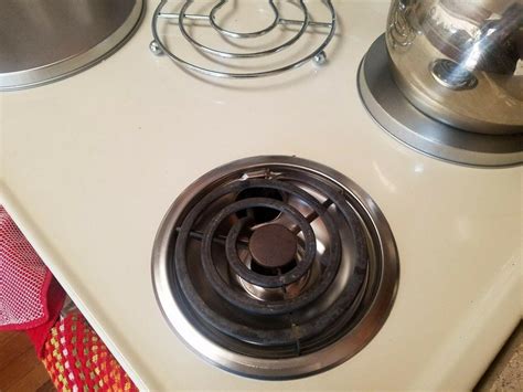 4 GE Hotpoint Chrome Stove Drip Pans Electric