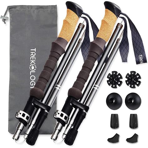 Aluminum Trekking Poles - Trekology Trek-Z | HalifaxTrails