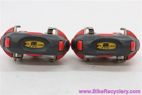 Look S2 Moab Clipless Pedals & Cleats: 1990's MTB - Red (Near Mint ...