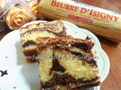Tiffy Delicatessen: Butter Marble Cake using D'Isigny Butter and ...