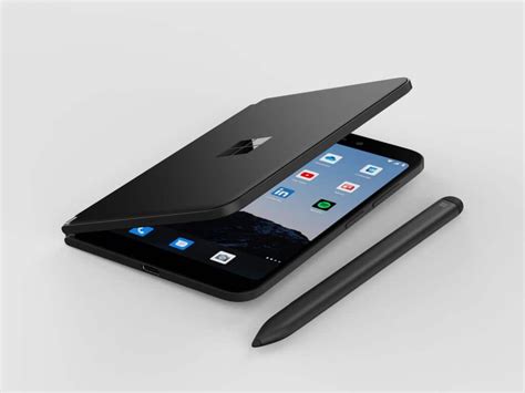 Surface Duo 2 unofficial renders show a modern design with a big bump ...