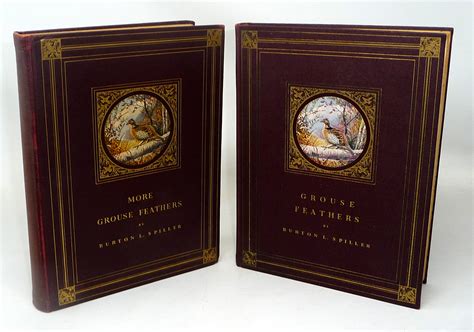 Grouse Feathers and More Grouse Feathers (Set of 2) by Burton L. Spiller: Very Good Hardcover ...