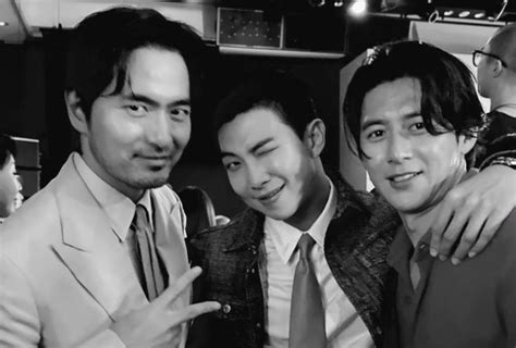 BTS RM Shares Astonishing Three-Shot with Lee Jin-wook and Go Soo ...