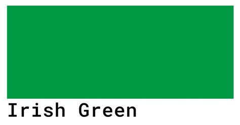 Irish Green Color Codes - The Hex, RGB and CMYK Values That You Need ...