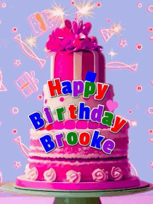 Happy Birthday Brooke GIF 45