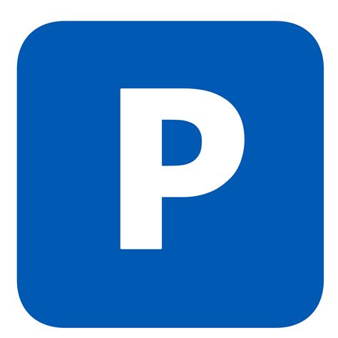 Parking symbol PNG