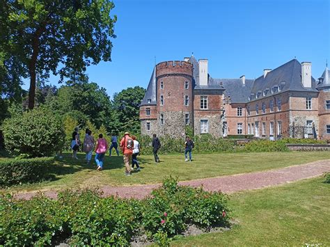 Park of the castle of Braine-le-Château