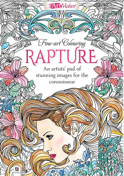 Fine Art Colouring: Rapture - Colouring - Adult - Hinkler