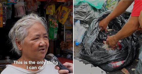 Filipino Mom Survives By Selling Food Made of Trash