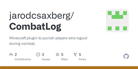 GitHub - jarodcsaxberg/CombatLog: Minecraft plugin to punish players ...