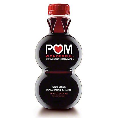 Pom Wonderful Pomegranate Cherry 100% Juice, 16 oz – Central Market