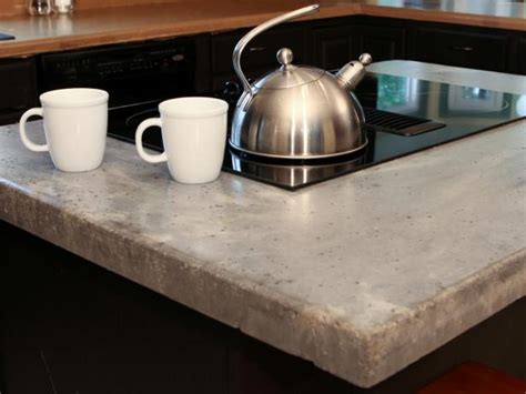 How to Make a Concrete Countertop | how-tos | DIY