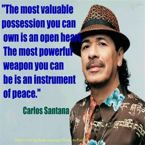 Santana | Quotes, Carlos santana, Music quotes